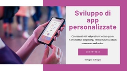 Modello Di Progettazione Gratuito Per Sviluppo Di App Personalizzate