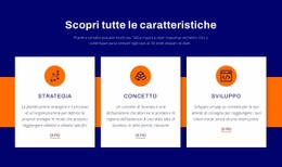 Scopri Tutte Le Caratteristiche - Modello HTML5 Professionale