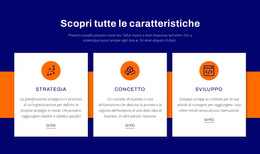 Scopri Tutte Le Caratteristiche - Modello Di Progettazione Del Sito Web