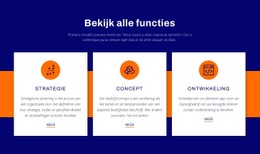 Pagina-HTML Voor Bekijk Alle Functies