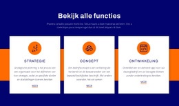 Bekijk Alle Functies - Professionele HTML5-Sjabloon