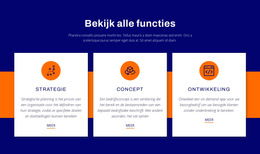 Bekijk Alle Functies - Website-Ontwerpsjabloon