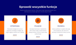 Sprawdź Wszystkie Funkcje - Szablon Projektu Strony Internetowej