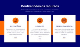 Confira Todos Os Recursos - Modelo HTML5 Profissional