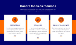 Confira Todos Os Recursos - Modelo De Design De Site