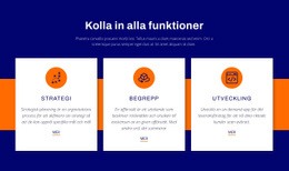 Kolla In Alla Funktioner - Vacker Webbdesign