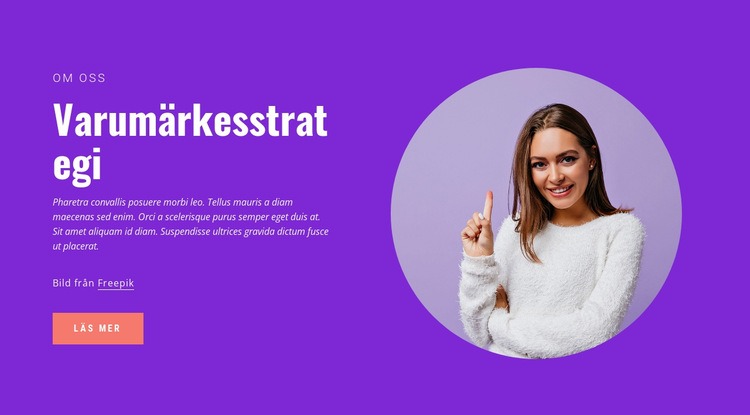 Vi hjälper till att forma din varumärkesidentitet WordPress -tema