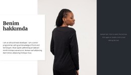 Benim Hakkımda Herşey - Duyarlı Tasarım