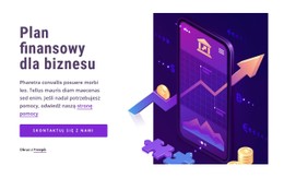 Responsywny HTML Dla Plan Finansowy Dla Biznesu