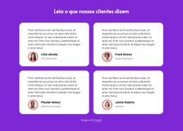 Web Design Gratuito Para Leia O Que Nossos Clientes Dizem