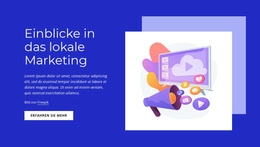 Einblicke In Das Lokale Marketing – Kostenlos Herunterladbares WordPress-Theme