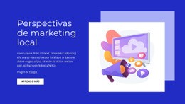 Diseñador De Sitios Web Para Perspectivas De Marketing Local