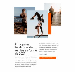 Les Meilleures Tendances Fitness - HTML Site Builder