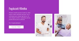 5 Csillagos Fogorvosi Rendelő - Sablonok Webhelytervezés