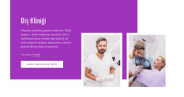 5 Yıldızlı Diş Muayenehanesi - En Iyi HTML Şablonu