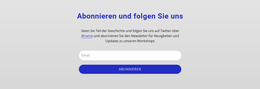 Abonniere Und Folge Uns - Benutzerfreundliche Joomla-Vorlage