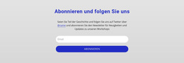 Abonniere Und Folge Uns – Vorlage Zum Hinzufügen Von Elementen Zur Seite