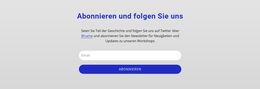 Abonniere Und Folge Uns – Exklusives WordPress-Theme