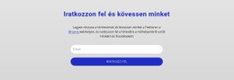 Többcélú Webhelytervezés Iratkozzon Fel És Kövessen Minket Számára