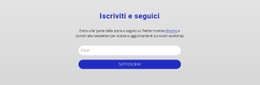 Iscriviti E Seguici: Modello Reattivo