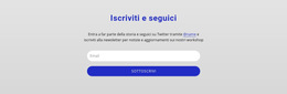 Iscriviti E Seguici - Modello Per Aggiungere Elementi Alla Pagina