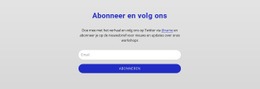 Schrijf Je In En Volg Ons - Bestemmingspagina Voor E-Commerce