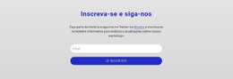 Inscreva-Se E Siga-Nos - HTML Creator