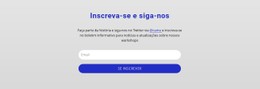 Menu CSS Para Inscreva-Se E Siga-Nos
