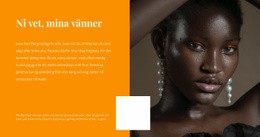 Ovanlig Skönhet - Kreativ Mångsidig Webbplatsdesign