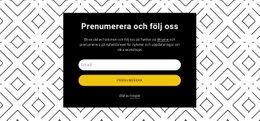 Webbplatsinspiration För Följ Oss På Mönster Bakgrund