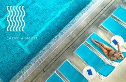 Lázně A Hotel – Šablona Prémiového Webu Pro Firmy