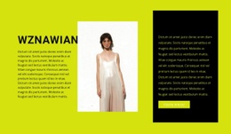 Aspirująca Projektantka Odzieży - Responsywne Szablony Stron Internetowych