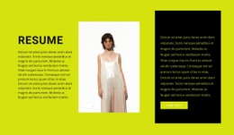 Aspiring Clothing Designer - Drag & Drop Web Page Design
