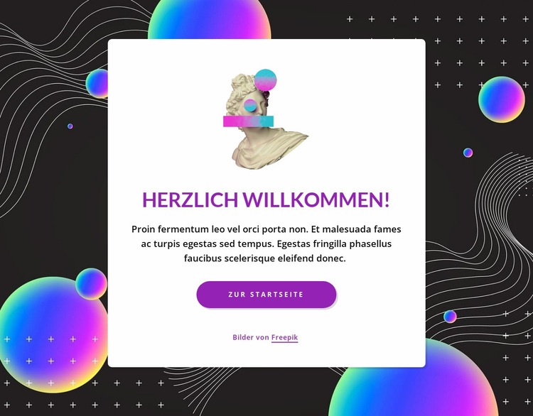 Wir konzipieren starke Lösungen Website-Modell