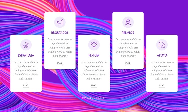 Características de Design Studio Plantilla CSS