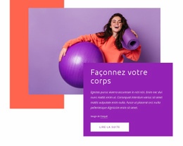 Façonnez Votre Corps - Modèles De Sites Web