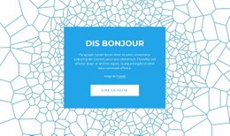 Menu CSS Pour Dis Bonjour
