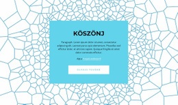 Köszönj - Webhelysablonok