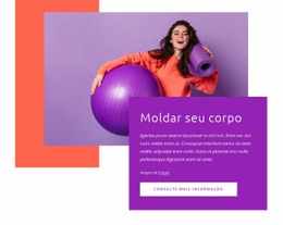 Moldar Seu Corpo - Design De Site Profissional
