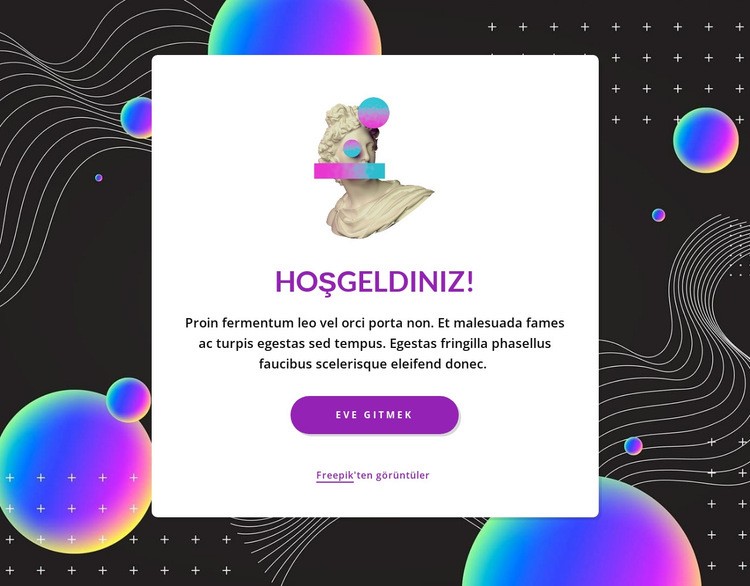 Güçlü çözümler tasarlıyoruz Html Web Sitesi Oluşturucu