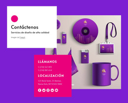 Sitio Web HTML Para A Quien Te Gustaría Contactar