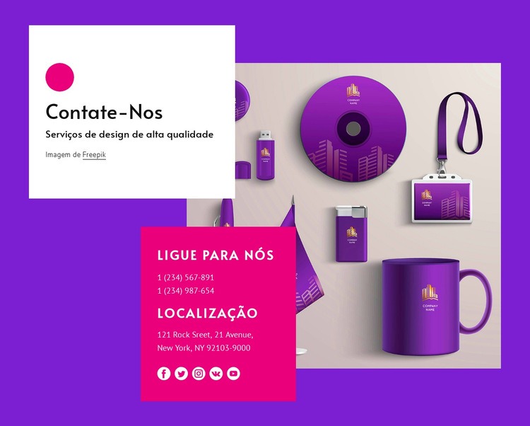 Com quem você gostaria de entrar em contato Modelos de construtor de sites