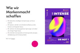 Benutzfertiges Website-Design Für Markenmacht