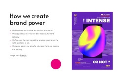 Brand Power - Cool Homepage