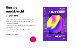 Klaar Voor Gebruik Siteontwerp Voor Merkkracht