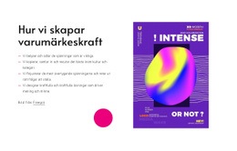 Redo Att Använda Webbplatsdesign För Märkeskraft