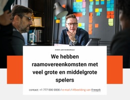 Team Winnend Adviesbureau - Inspiratie Voor Website-Ontwerp