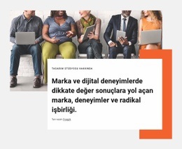 Marka Işbirliklerinin Gücü - Profesyonel Web Sitesi Maketi