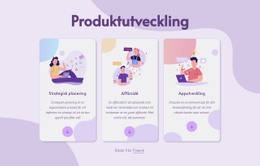 Produktutveckling HTML5 & CSS3-Mall