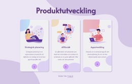 Produktutveckling - Målsida